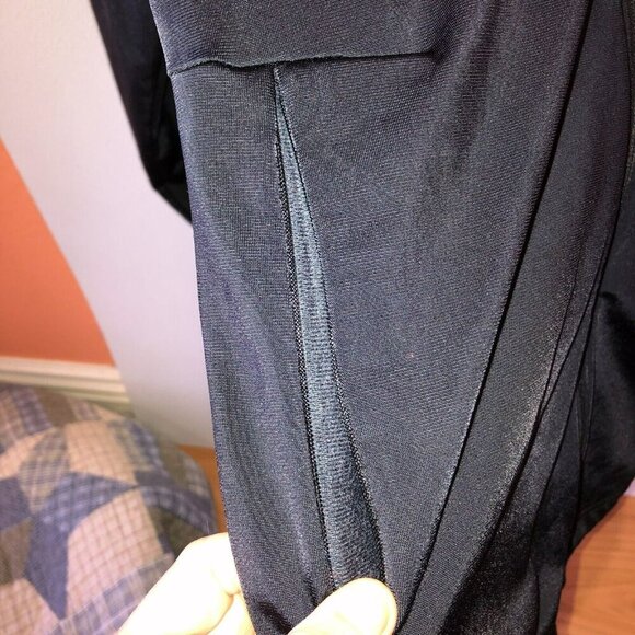 adidas Mens Medium Black Full Zip Front Pockets Track Jacket Activewear Size M - Picture 7 of 11